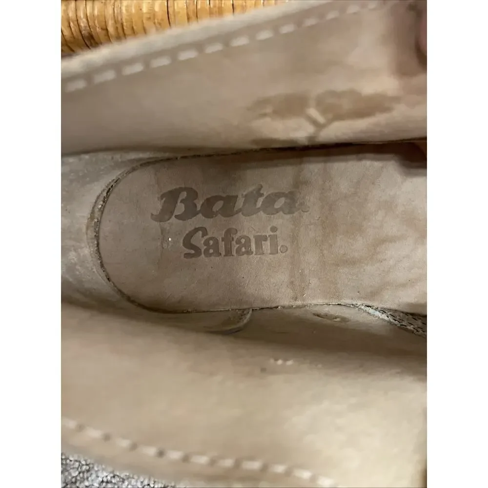 Mens Bata Safari Chukka Boots Shoes Tan Suede Kenya Made New